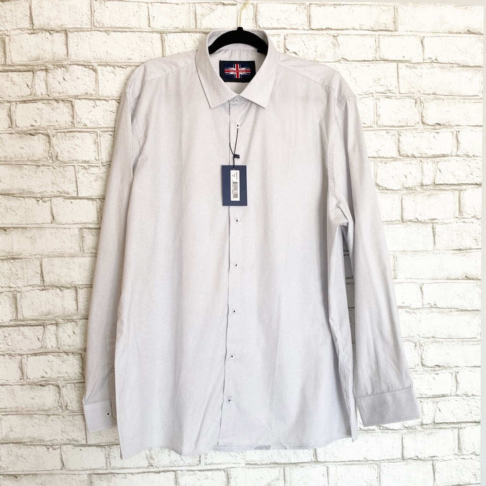 NWT Soul of London Modern Fit Dress Shirt 18